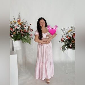 Pinkblush maternity dress